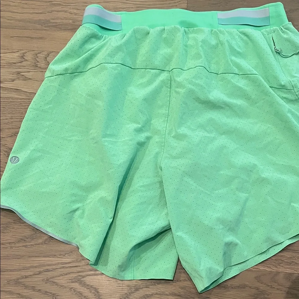 lululemon athletica Green Athletic Shorts - Picture 2 of 3